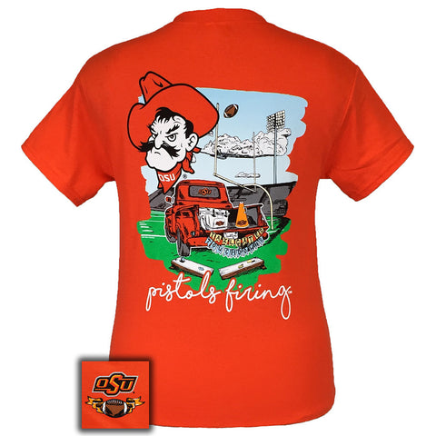 Tailgates and Touchdowns OSU Orange Short Sleeve