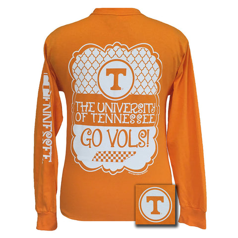 Preppy Frame - Tennessee - Orange Long Sleeve