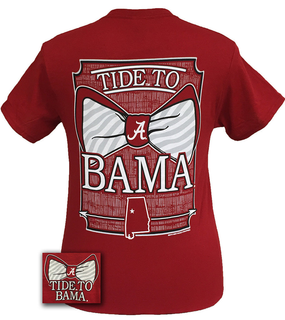 Tied to Bama Cardinal Red