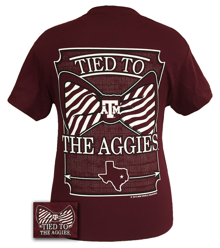 Tied to Texas A&M Maroon