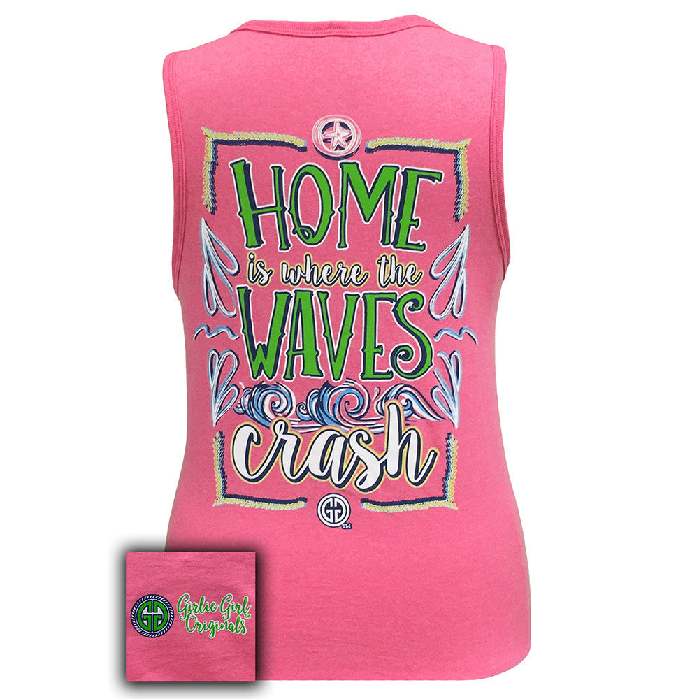 Waves Neon Pink Tank