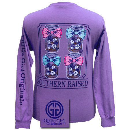 Southern Raised Lilac Long Sleeve Comfort Color