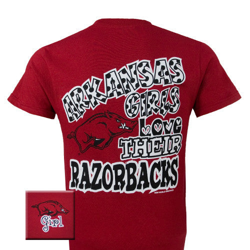 Arkansas T-Shirt: Arkansas Girls (Short Sleeve)