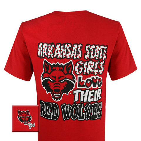 Arkansas State T-Shirt: Arkansas State Girls (Short Sleeve)