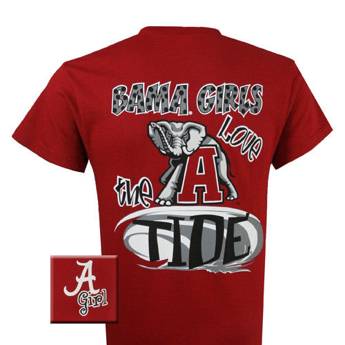 Alabama T-Shirt: Bama Girls (Short Sleeve)