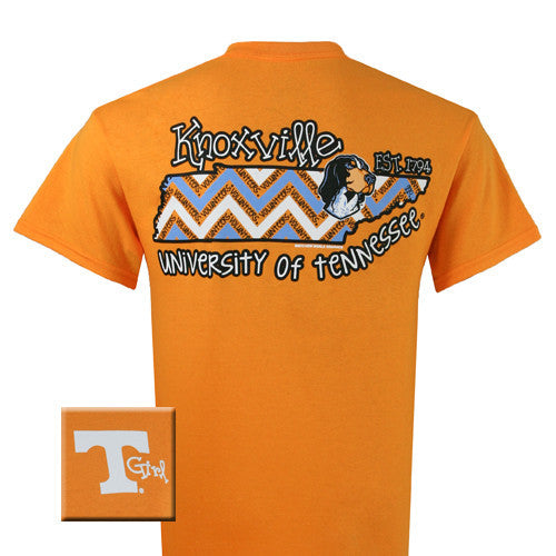 Tennessee T-Shirt: State Chevron (Short Sleeve)