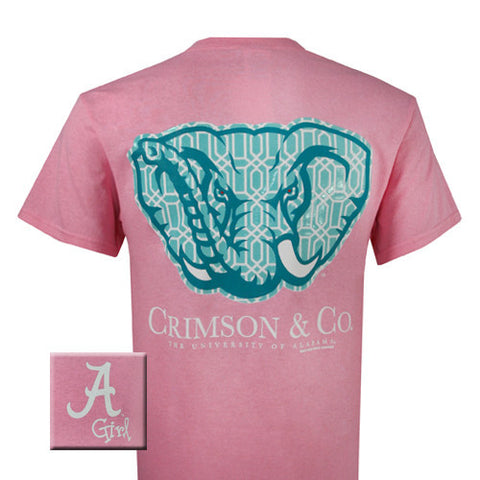 Alabama T-Shirt: Alabama & Co. - Delta Neon Pink (Short Sleeve)