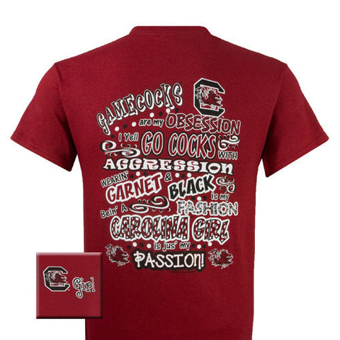 South Carolina T-Shirt: SC Obsession (Short Sleeve)