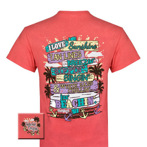 Jus' Beachin' (Short Sleeve)