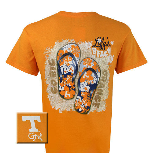 Tennessee T-Shirt: TN Hibiscus (Short Sleeve)