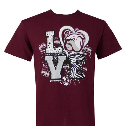 MSU T-Shirt: LOVE MSU (Short Sleeve)