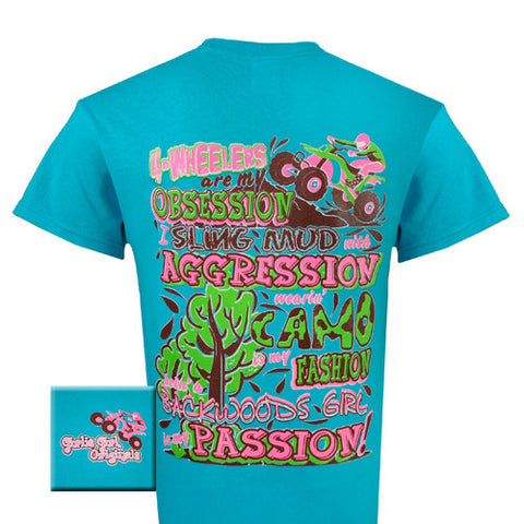 4-Wheeler Obsession - Caribbean Blue (Short Sleeve)