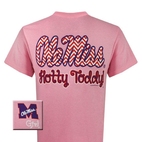 Ole Miss T-Shirt: Ole Miss Logo Chevron (Short Sleeve)