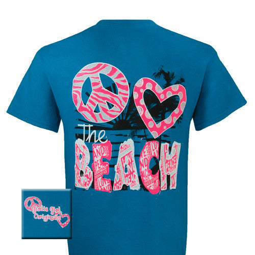 Beach #2 - Sapphire Blue (Short Sleeve)