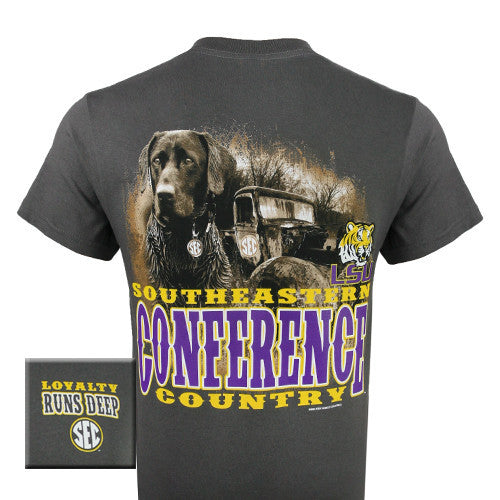 LSU Loyalty Runs Deep -  Charcoal