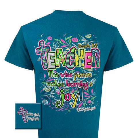 Teacher Joy Proverbs 15:2 (Short Sleeve)
