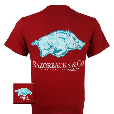 Arkansas T-Shirt: Razorbacks & Co. (Short Sleeve)