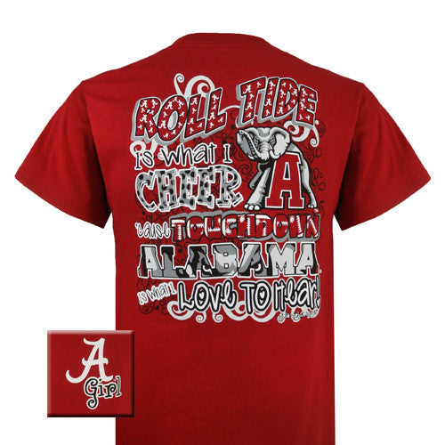 Alabama T-Shirt: AL Touchdown (Short Sleeve)