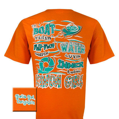 Boat - Mandarin Orange (Short Sleeve)