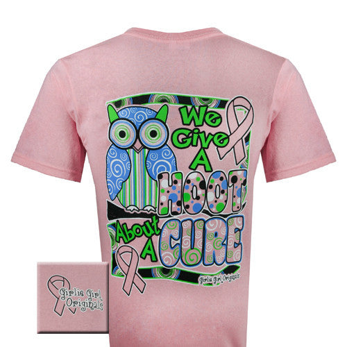 Hoot About A Cure - Neon Pink (Short Sleeve)