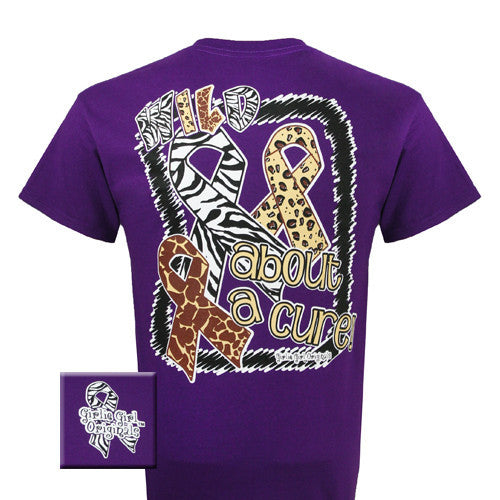 Wild about Cure - Purple (Short Sleeve)