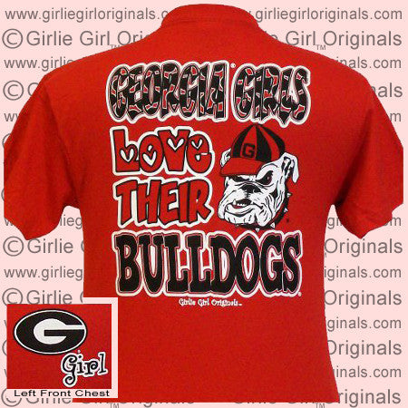 Georgia T-Shirt: Georgia Girls (Short Sleeve)