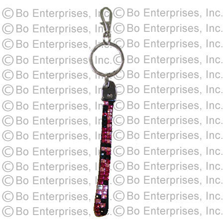 Key chain- Pink/Black