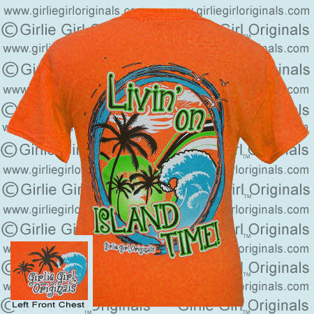 Island Time - Orange (Short Sleeve)