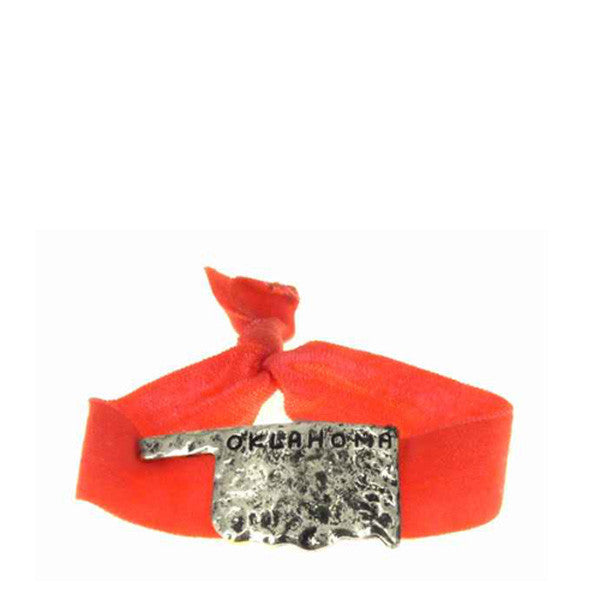 Oklahoma State Bracelet Orange