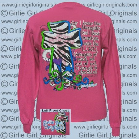 Jeremiah 29:11 - Hot Pink (Long sleeve)