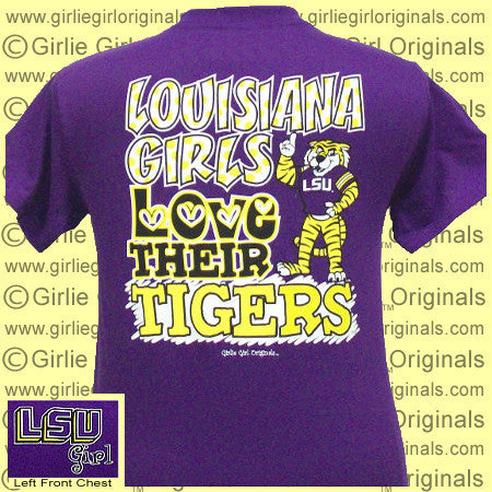 LSU T-Shirt: LSU Girls (Short Sleeve)