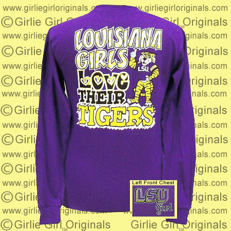 LSU Girls - Purple (long sleeve)