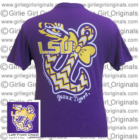 LSU T-Shirt: LSU Bowtie Anchor (Short Sleeve)