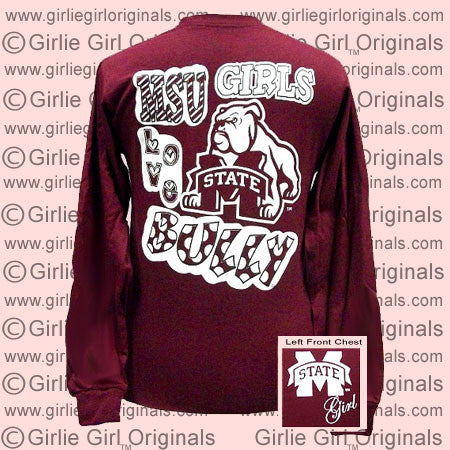 MSU Girls - Maroon (long sleeve)