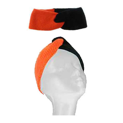 NH0004 BLACK ORANGE HEADBAND