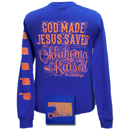 State: Oklahoma Raised (long sleeve)