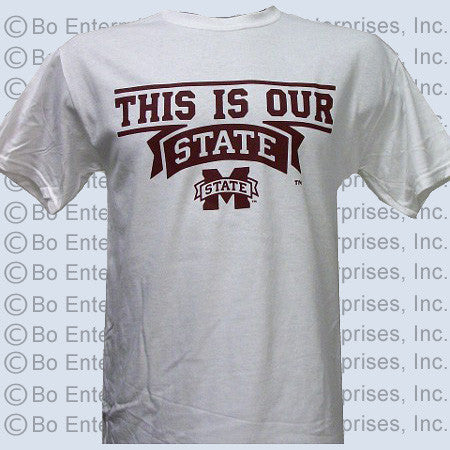 MSU T-Shirt:  Our State (unisex)