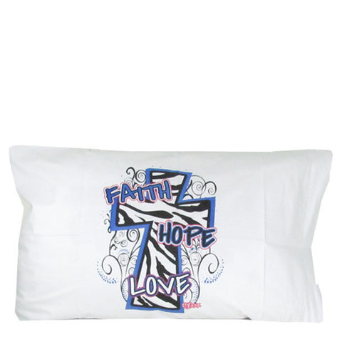 Faith Hope Love Pillowcase