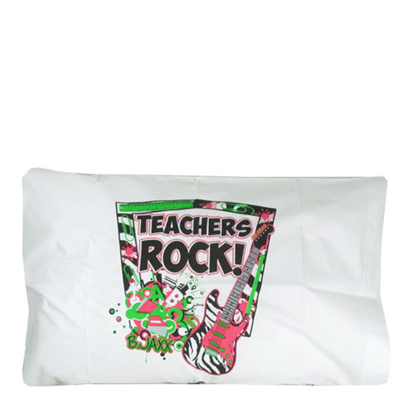 Teachers Rock Pillowcase