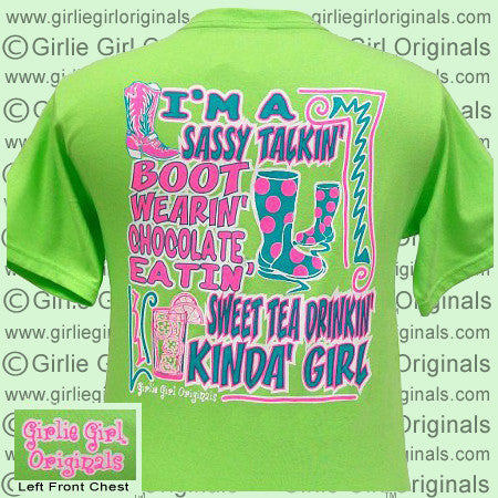 Sassy #2 -  Lime (Short Sleeve)