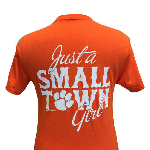 Small Town Girl Clemson Orange