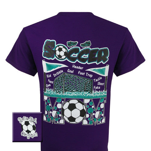 Soccer Mom - Purple (Short Sleeve)