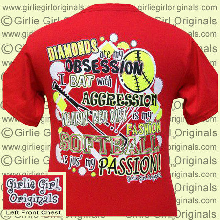 Softball - Red (Short Sleeve)