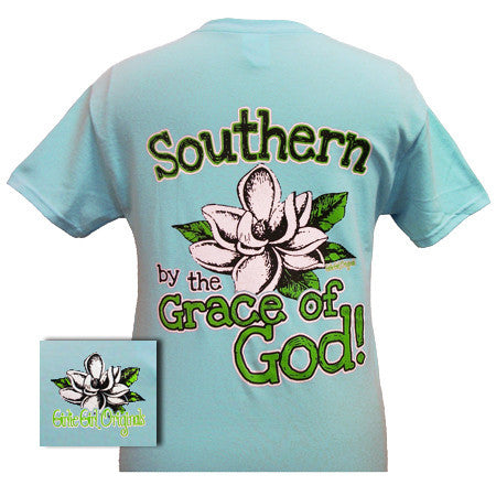 Southern By The Grace of God - Sky Blue (Short Sleeve)