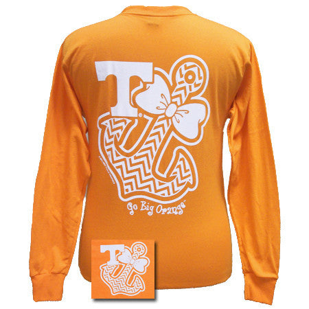 TN Bowtie Anchor - Tennessee Orange (long sleeve)