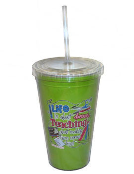 Teaching Design Cup With Straw