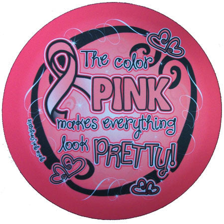The Color Pink Mouse Pad