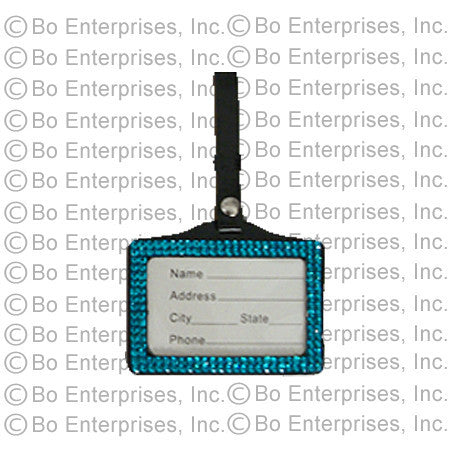 Luggage Tag- Turquoise