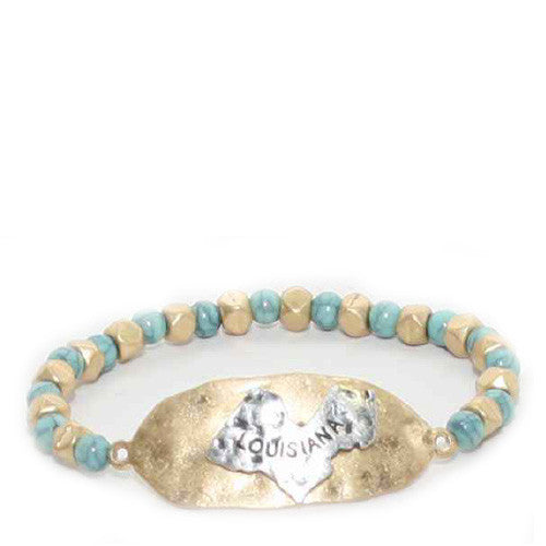 UB3012 LOUISIANA BEADED BRACELET