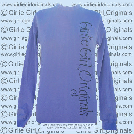 Girlie Girl Originals Vertical Print - Violet Comfort Color
